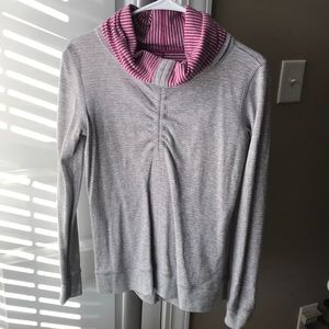 Lululemon Reversible Cowlneck Sweater